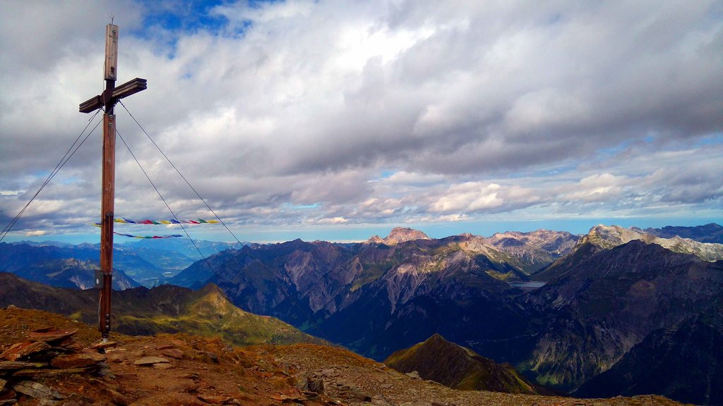 Krachelspitze. Verwall Alps