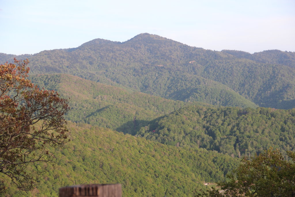 Waterrock Knob Mountain, Plott Balsam Mountains, North-Carolina