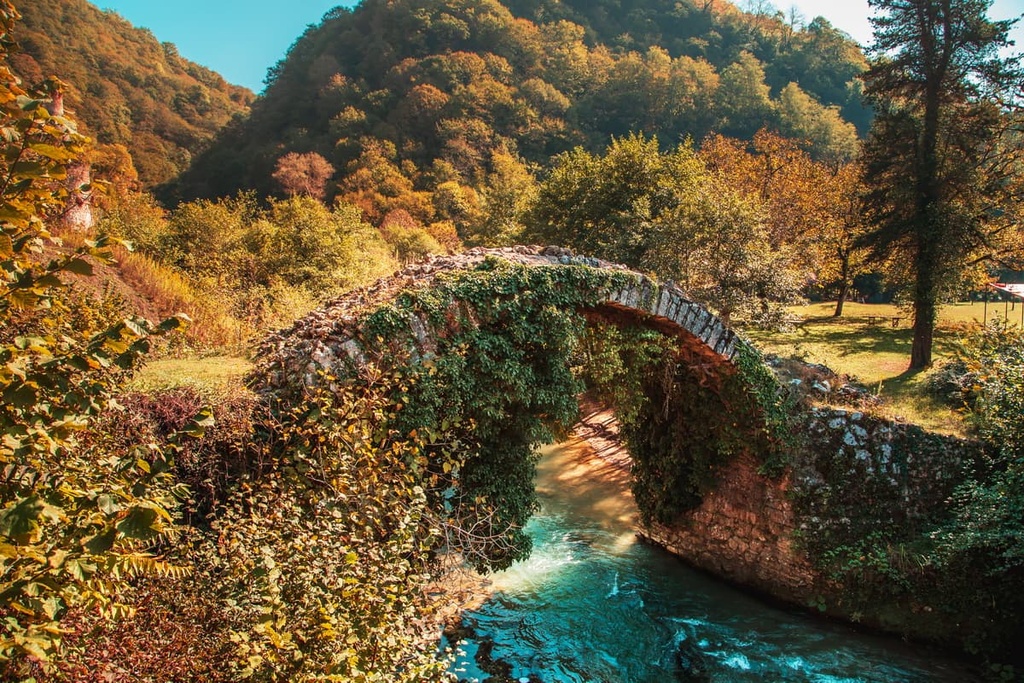 Beslet Bridge, Sukhum, Abkhazia
