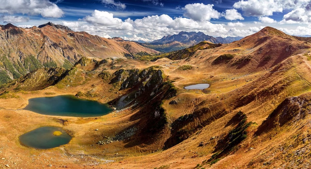 The Valley of Seven Lakes, Abkhazia