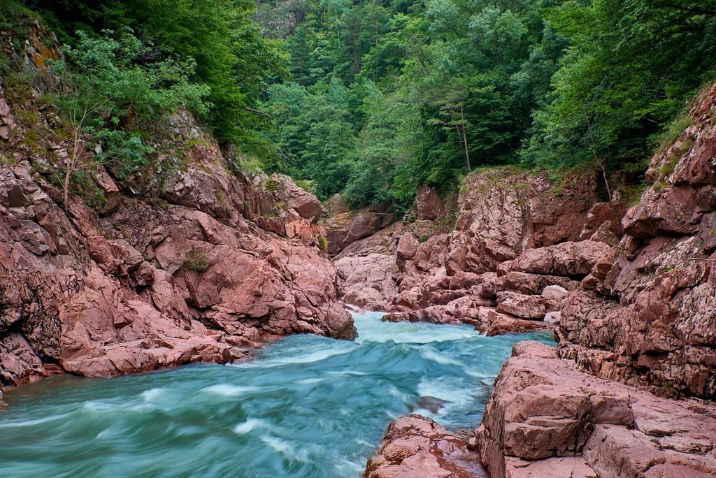 Granite Gorge, Adygea, Russia