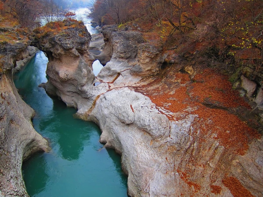 The Khadzhokhon Gorge, Adygea, Russia