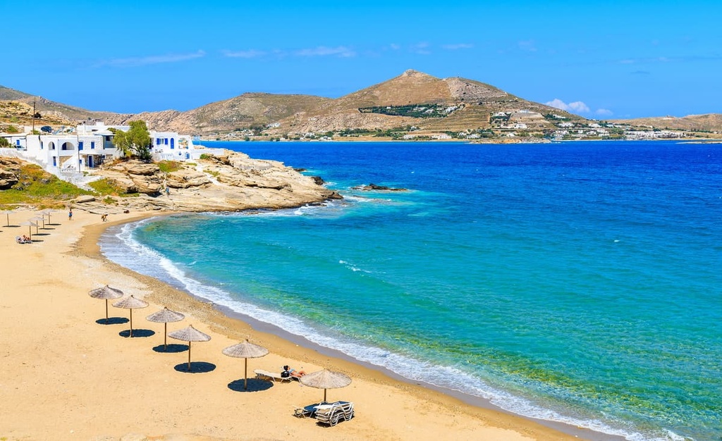 Naoussa village, Paros island, Aegean Sea
