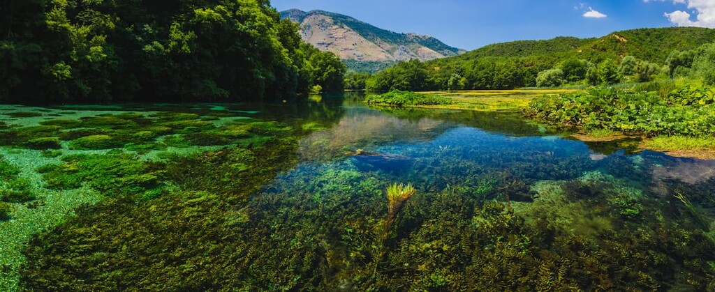 Blue Eye, Albania mountain