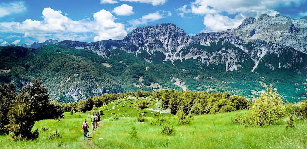 Theth and Valbona, Albania mountain