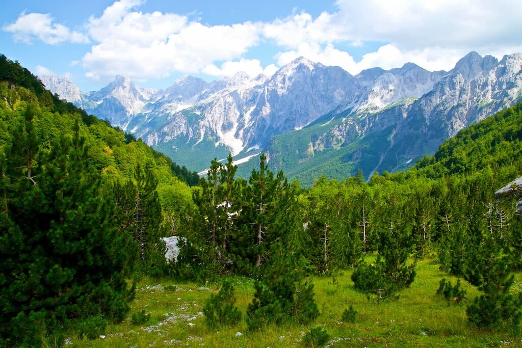 Valbona Valley National Park, Albania mountain