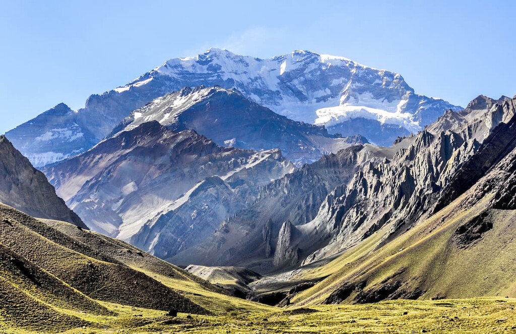 Aconcagua National Park, Distrito Las Cuevas