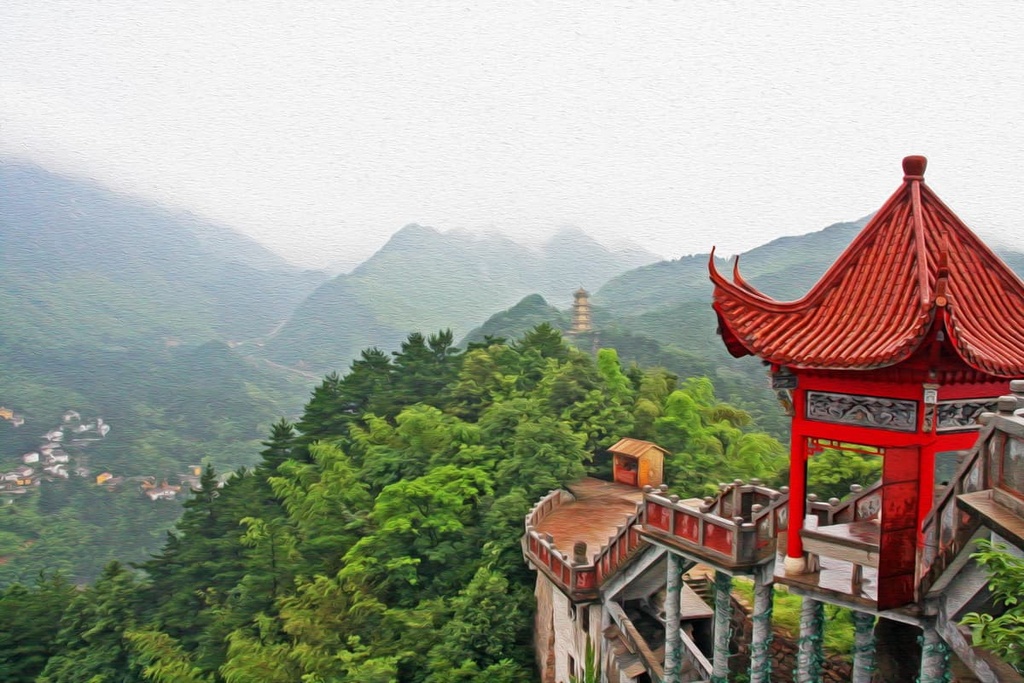 Jiuhua Shan, Anhui, China