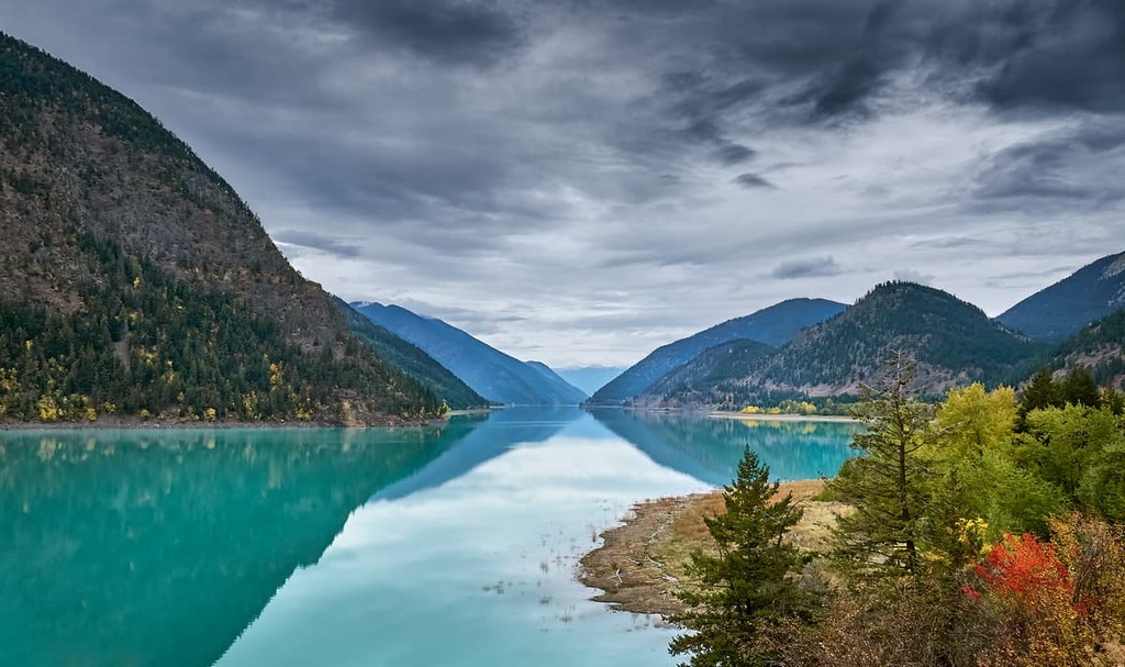 Carpenter lake, Bendor Range, British Columbia