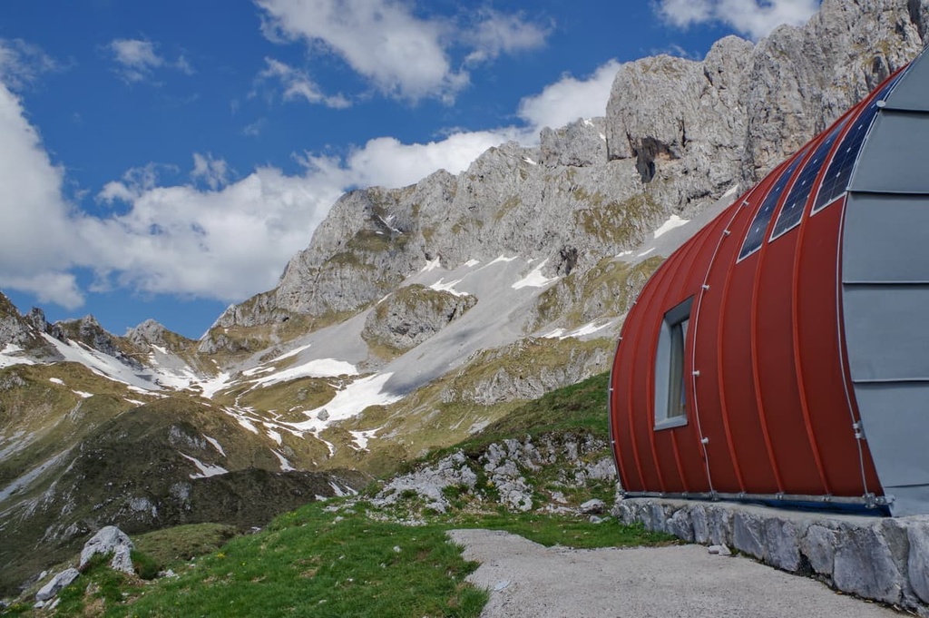 Trekking in Presolana mountain , Bergamo, Italy