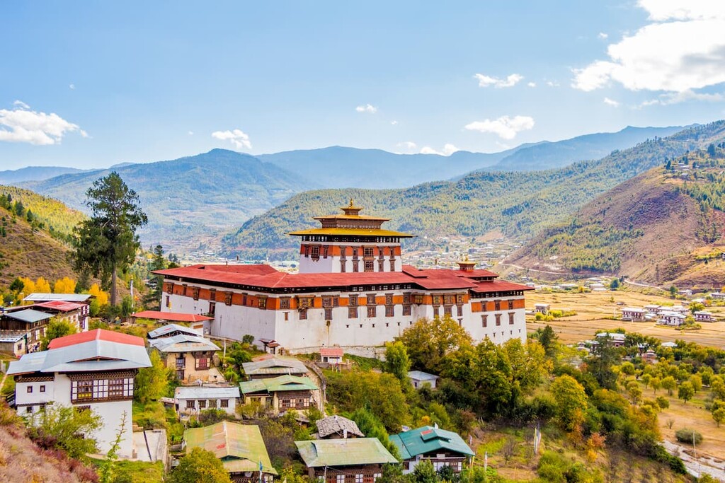 Paro dzong, Bhutan
