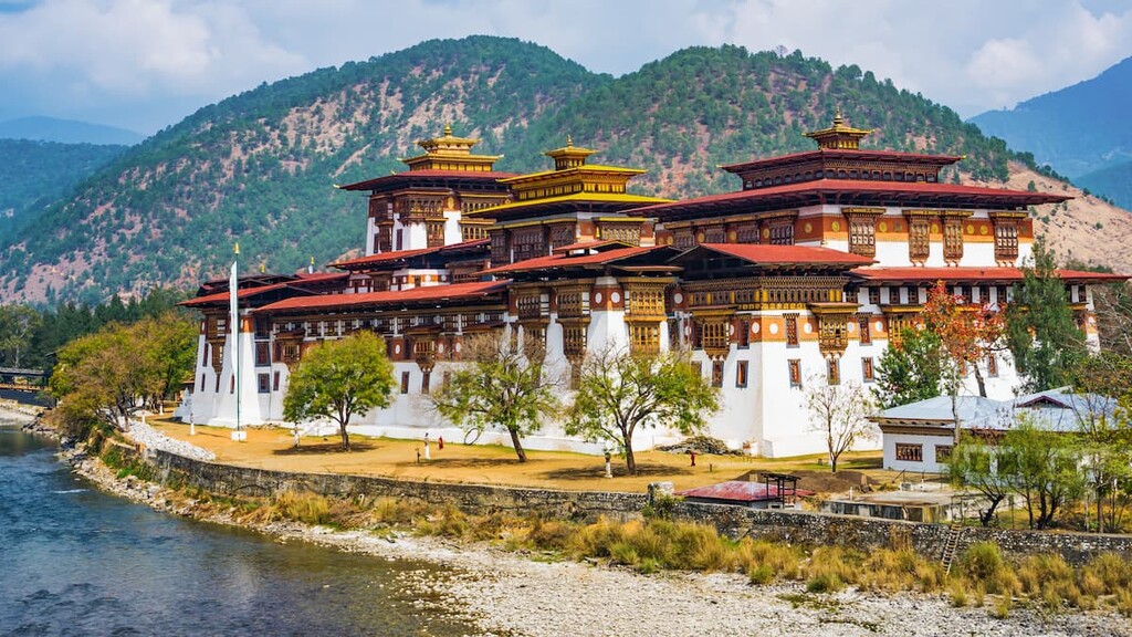 Punakha Dzong Monastery, Bhutan