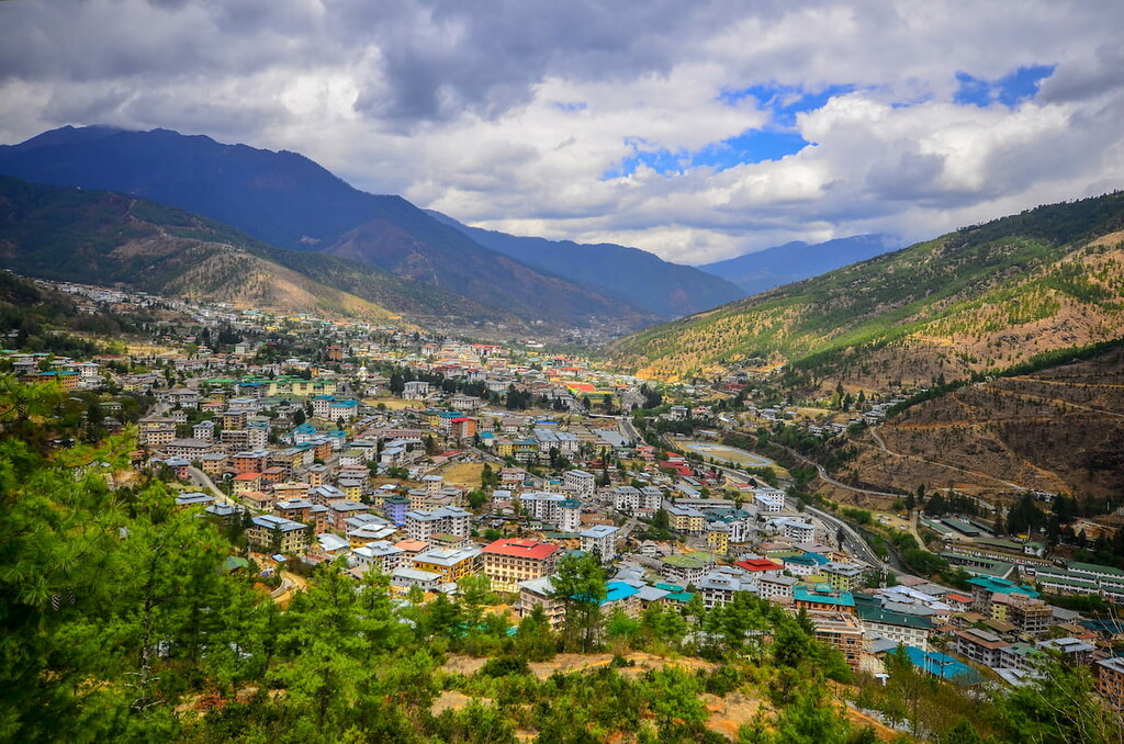 Thimphu city, Bhutan