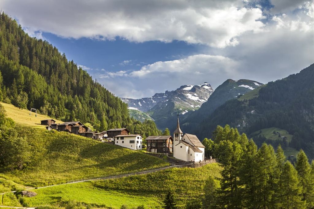 Binntal Nature Park, Valais, Switzerland