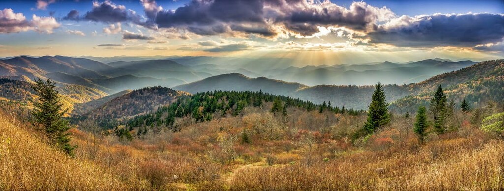 Blue Ridge Parkway, North-Carolina