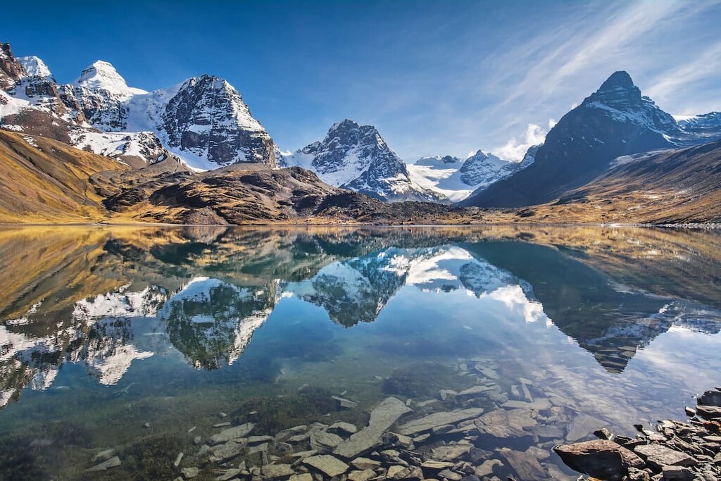 Nevado Condoriri peak, Andes, Bolivia