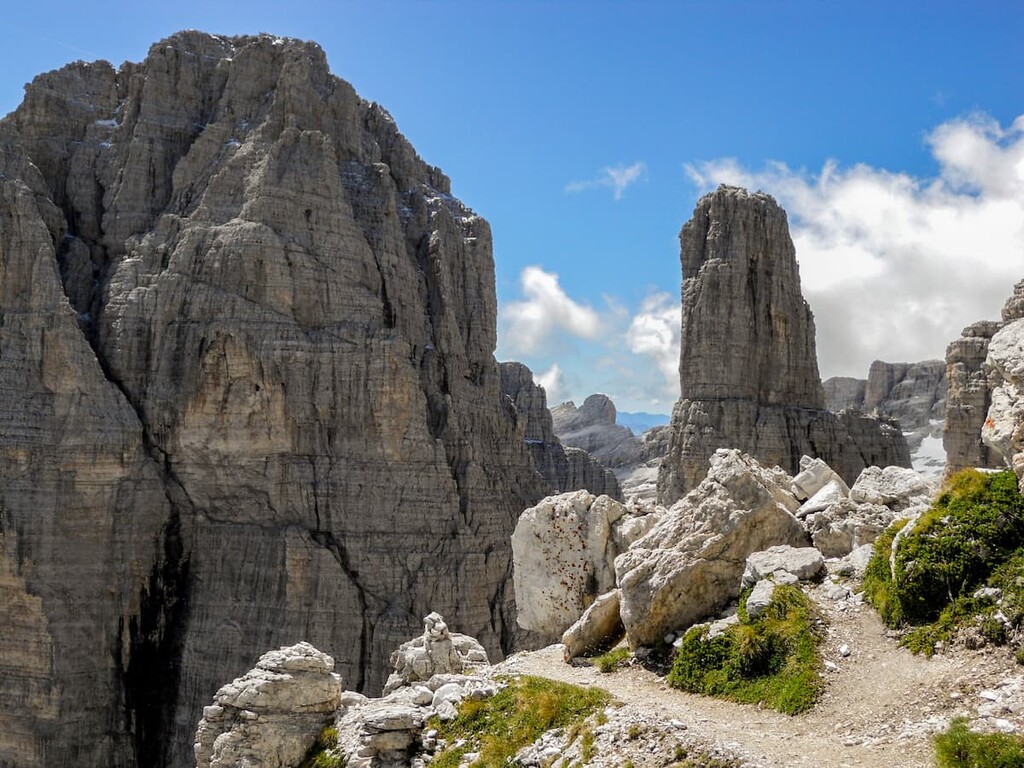 Via Bocchette Centrali, Brenta group, Italy