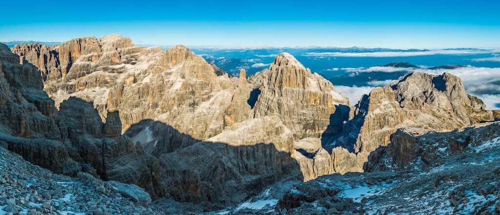 from Cima Tosa Brenta group, Italy