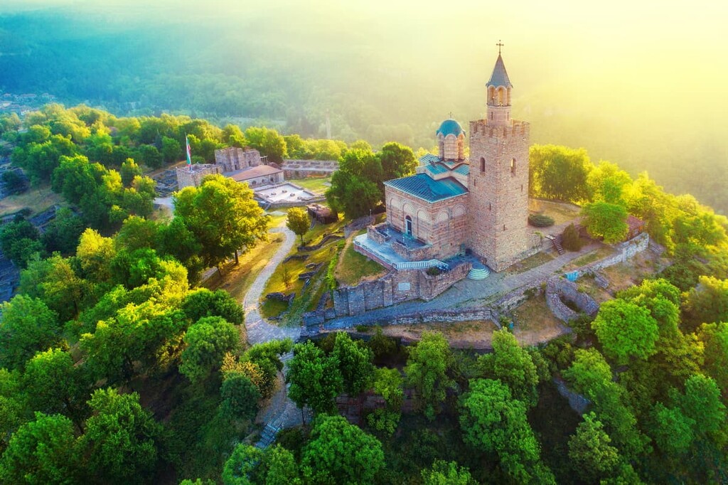Tsarevets in Veliko Tarnovo, Bulgaria
