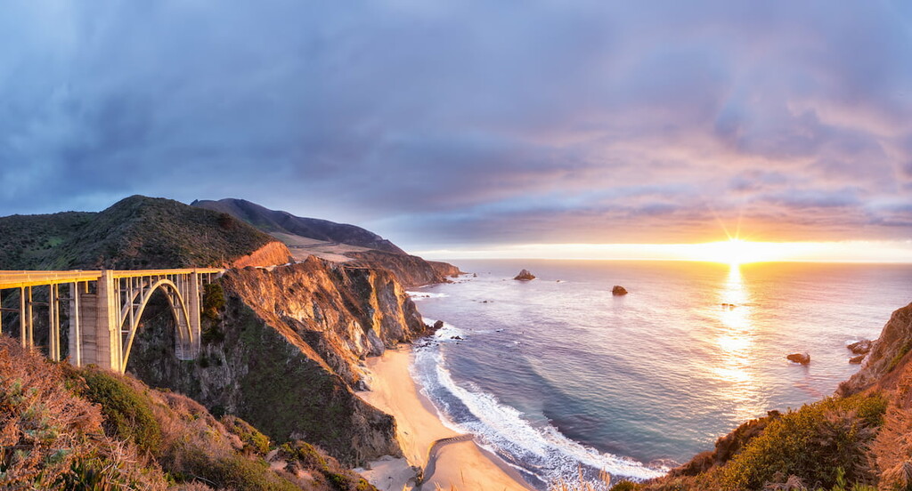 Highway 1, Big Sur Area, California