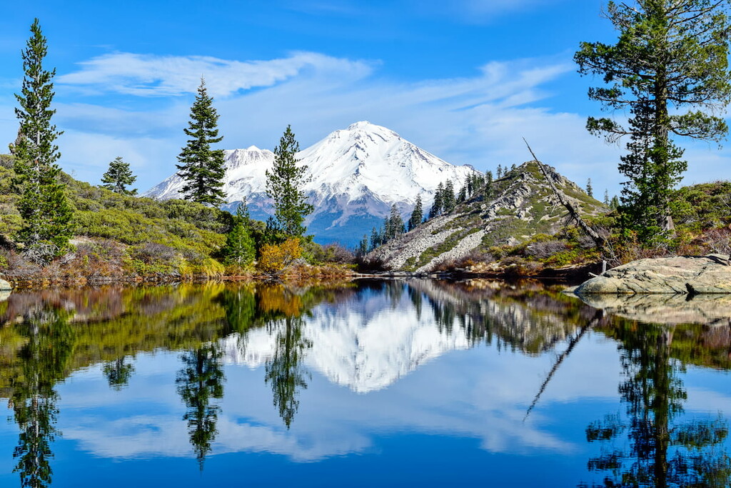 Mount Shasta, Heart Lake, California