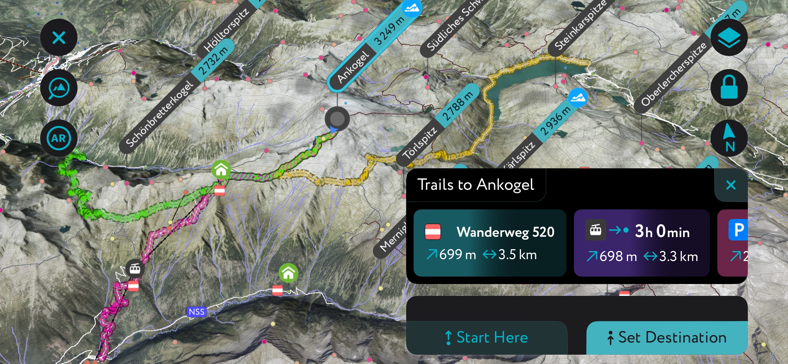 Ankogel PeakVisor. Carinthia