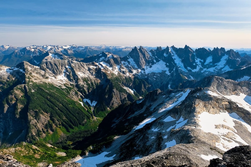 Luna Peak, Cascade Range