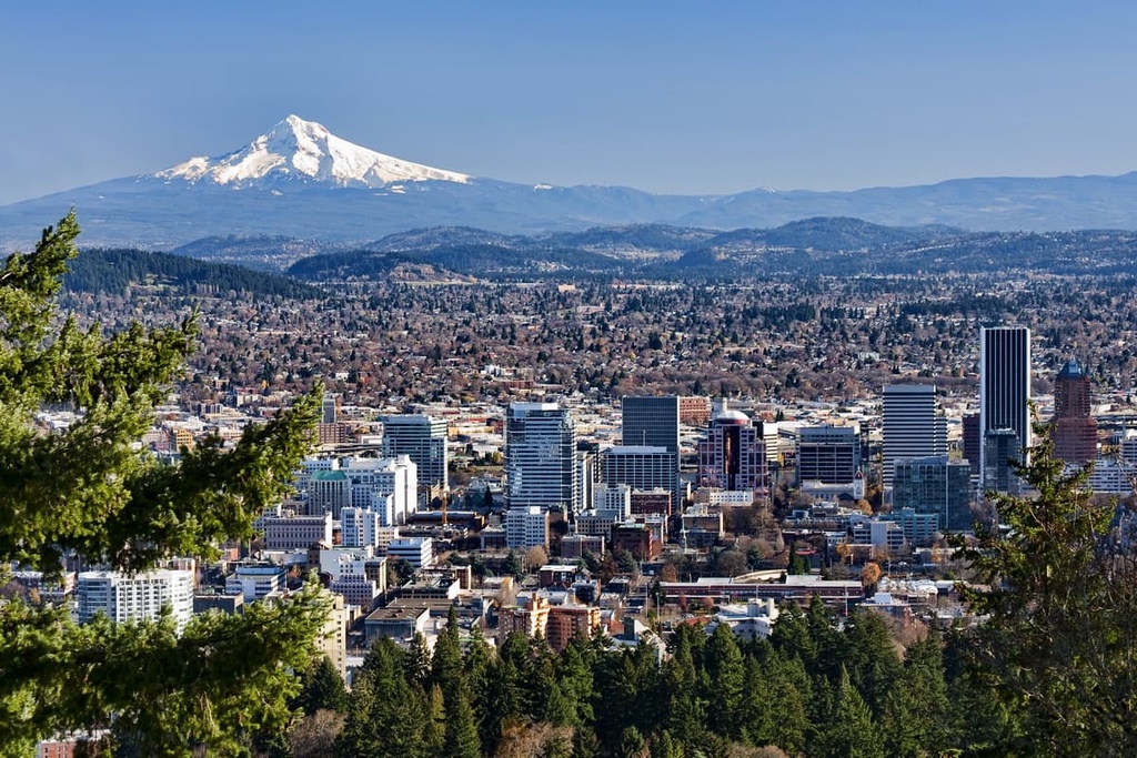 Mount Hood, Portland, Oregon, Cascade Range