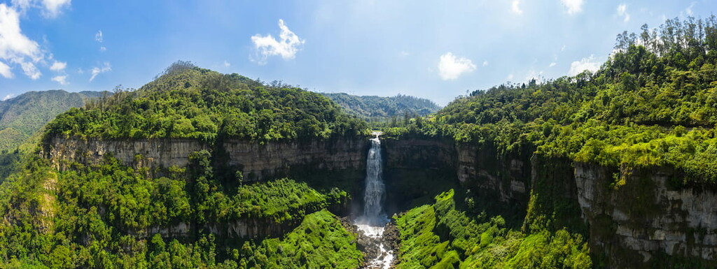 El Salto de Tequendama, one of the most imposing waterfalls in Colombia