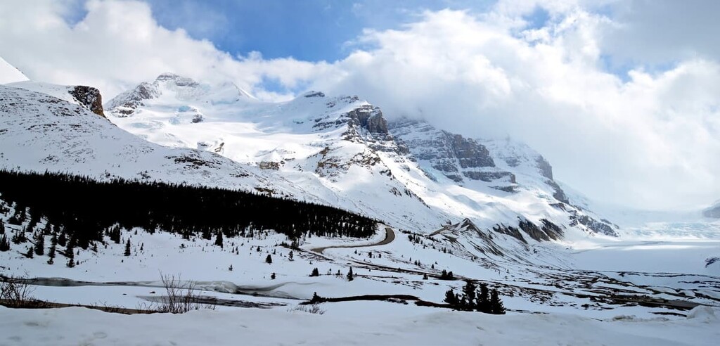 Winter, Columbia Icefield, Canada