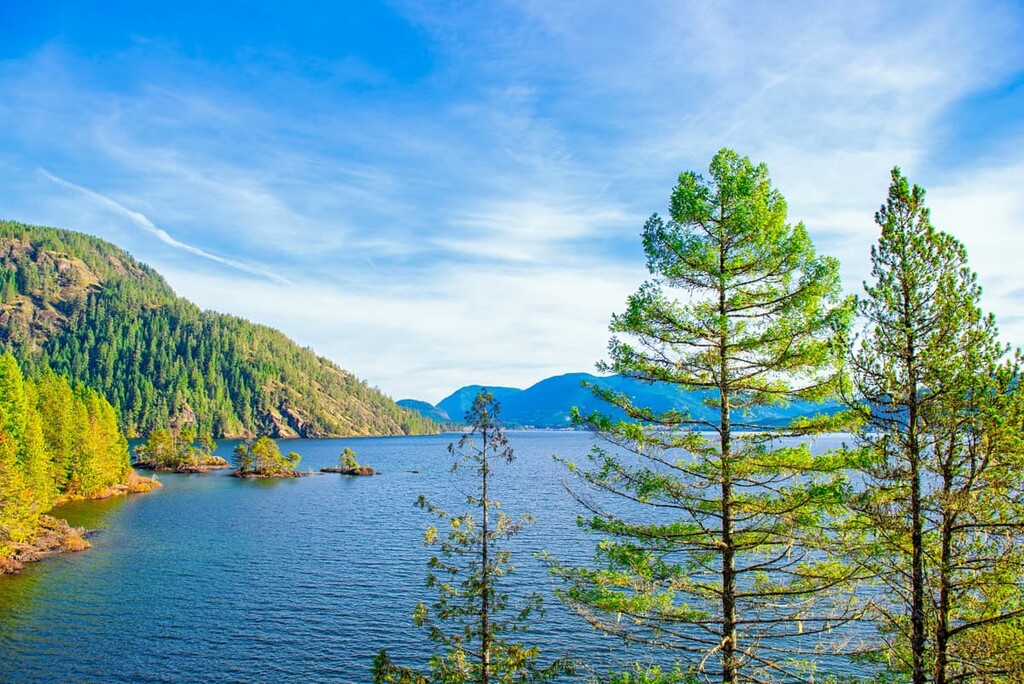 Lake Cowichan. Cowichan Valley Regional District, Canada