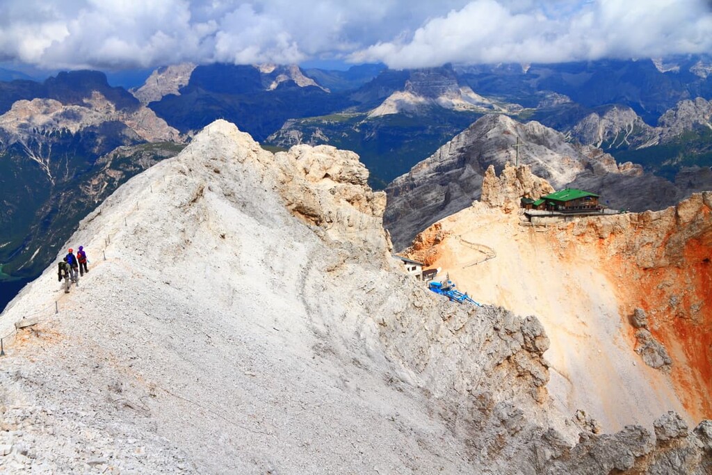 Via Ferrata Ivano Dibona, Cristallo group, Dolomites