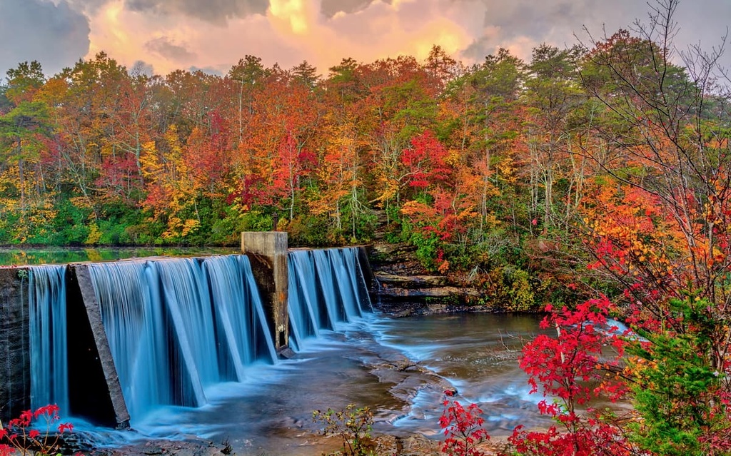 DeSoto Falls, Cumberland Plateau, Kentucky