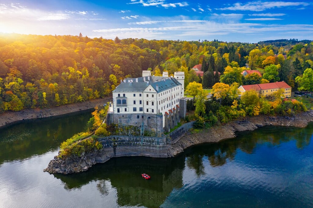 Orlik reservoir, Czechia