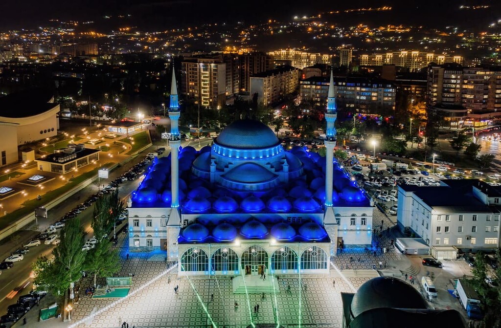 Juma Mosque in Makhachkala, Dagestan, Russian North Caucasus