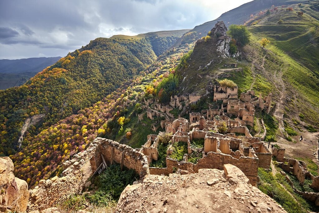 Gamsutl, Dagestan, Russian North Caucasus