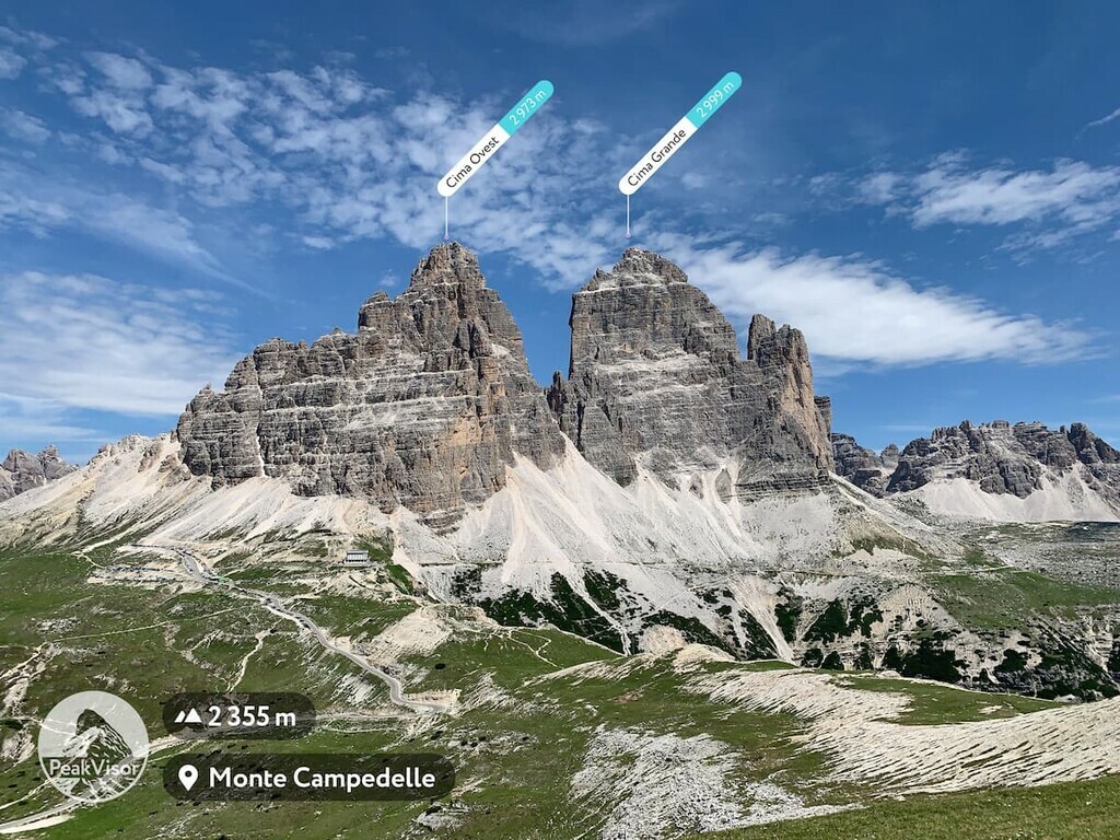 Tre Cime di Lavaredo, East Dolomites, Italy