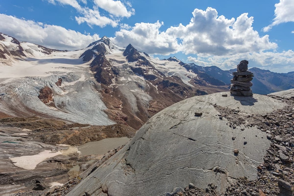 Palla Bianca, Eastern Rhaetian Alps