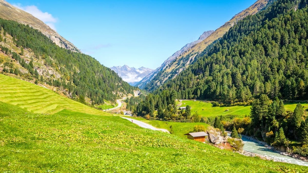 Otztal Valley, Eastern Rhaetian Alps