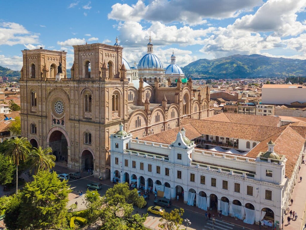Cathedral of the Immaculate Conception, protected by UNESCO, Ecuador