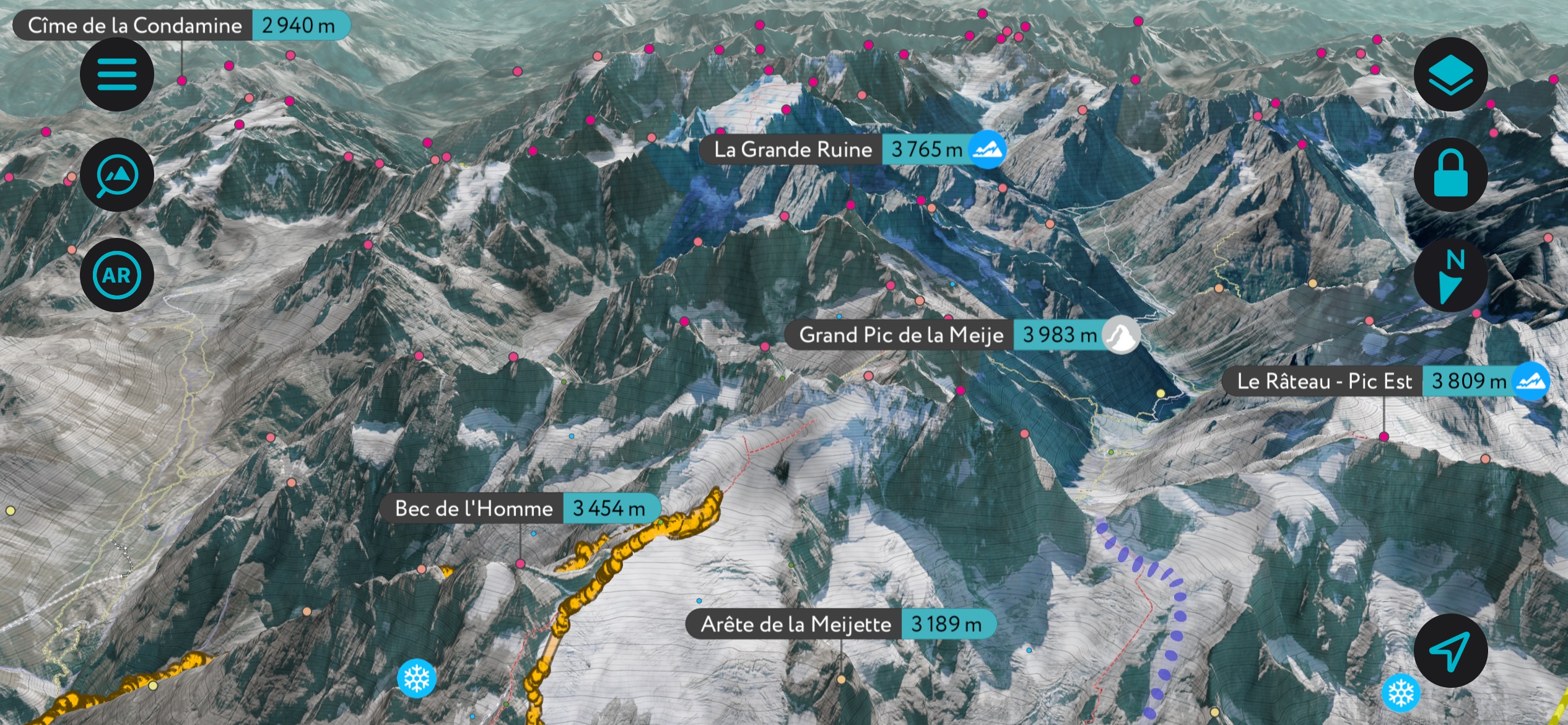 3D Maps in PeakVisor. FATMAP Replacement