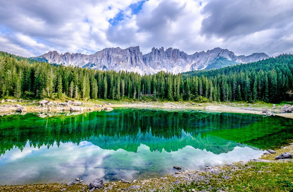 Lago di Carezza, Fiemme Mountains