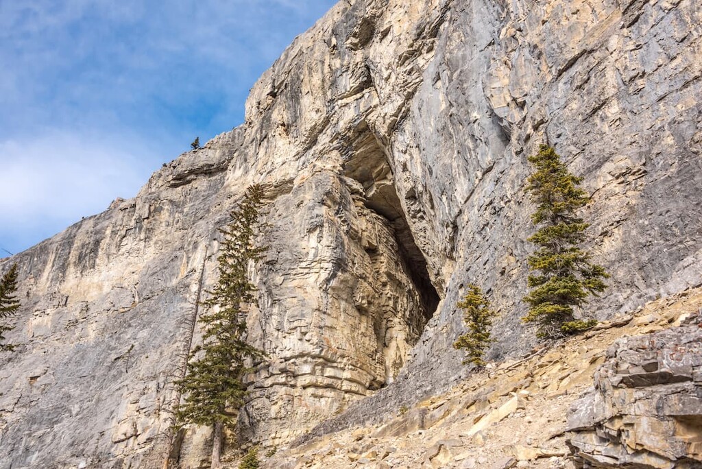 Canyon Creek Ice Cave, Fisher Range, Alberta