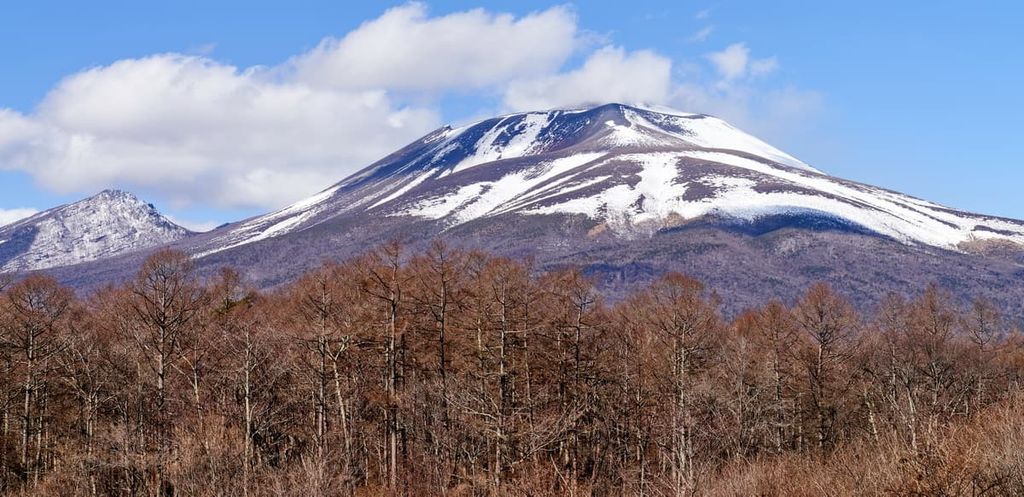 Asama mountain, Gunma Prefecture, Japan