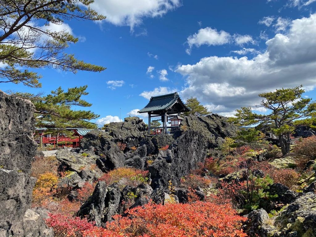 Onioshidashi Park in Tsumagoi Village, Gunma Prefecture, Japan