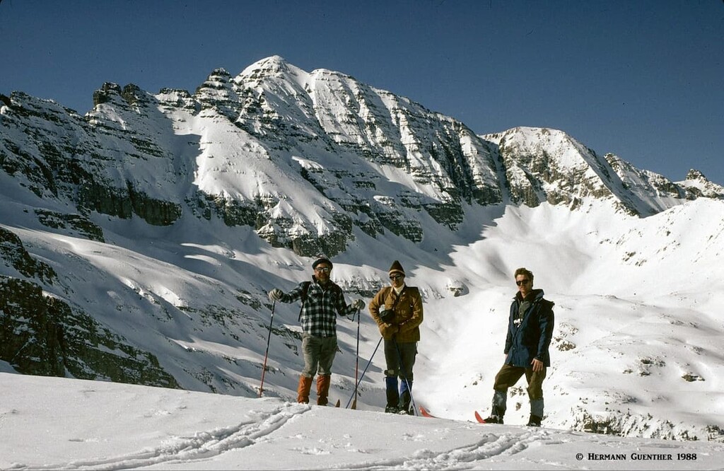 Castle Peak from Pearl Pass. Gunnison County