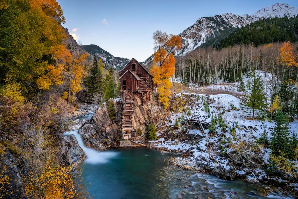Historic Crystal Mill. Gunnison County