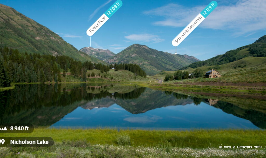 Nicholson Lake. Gunnison County