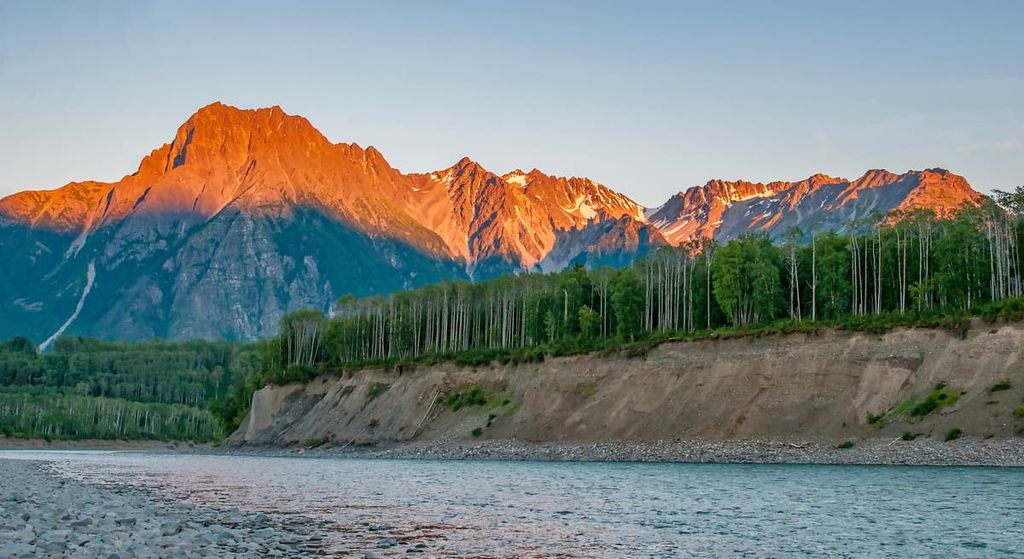Skeena River, Hazelton Mountains, British Columbia