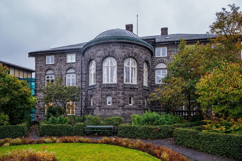 Parliament Building in Reykjavik, Iceland